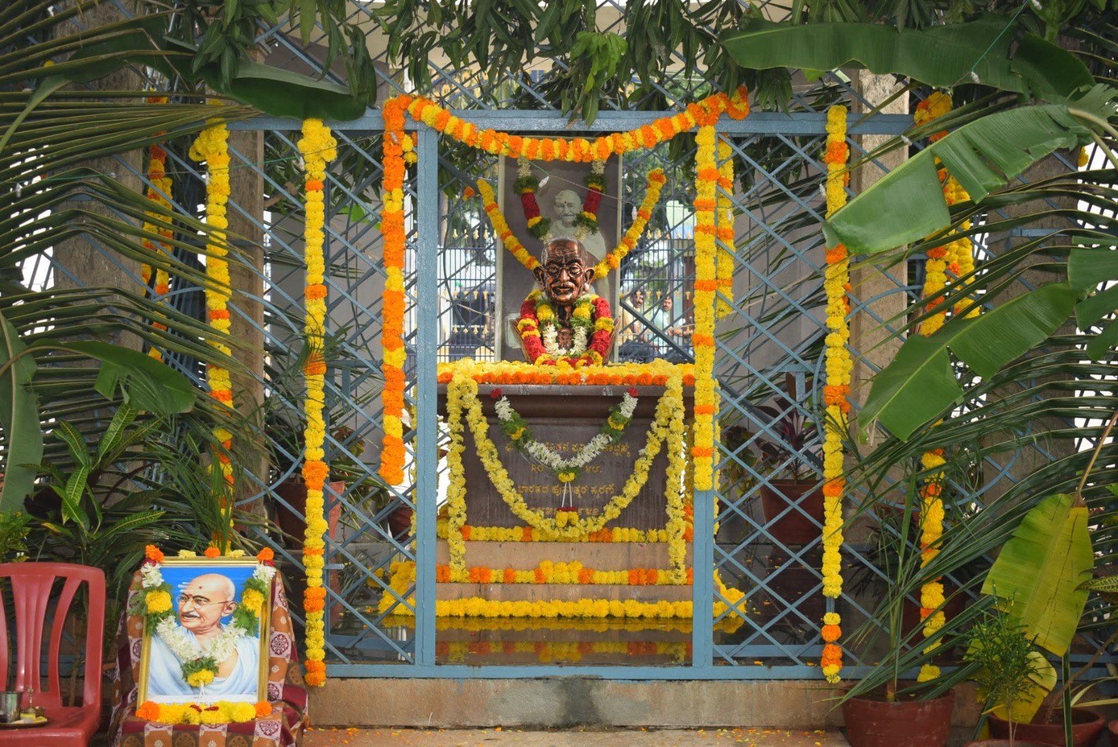 ಕೂಡ್ಲಿಗಿ ಗಾಂಧಿ ಅಸ್ಥಿ ಸೌಧ ಹಾಗೂ ಪತ್ರಿಕಾ ವರದಿ #2